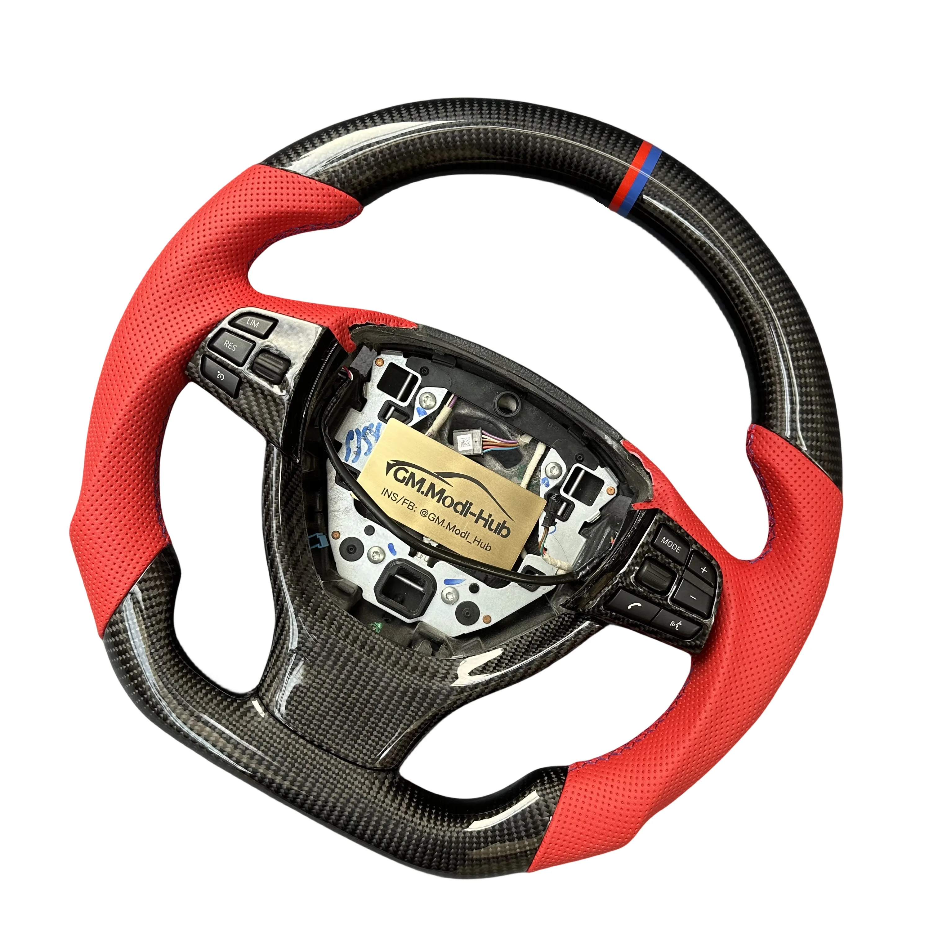 GM.Modi-Hub Factory Direct Carbon Fiber Steering Wheel For BM 5 6 7 SERIES F10 F06 F01