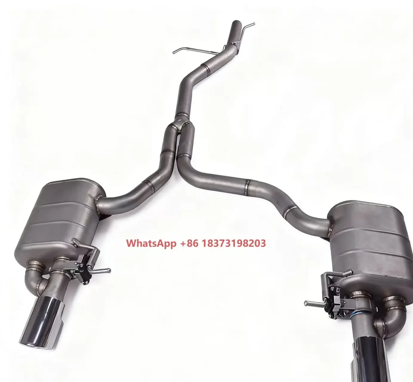 

EXR Stainless Steel Catback Exhaust System for Q5 2.0T Valvetronic Tip with Muffler 1.5mm Thickness Mirror Polished