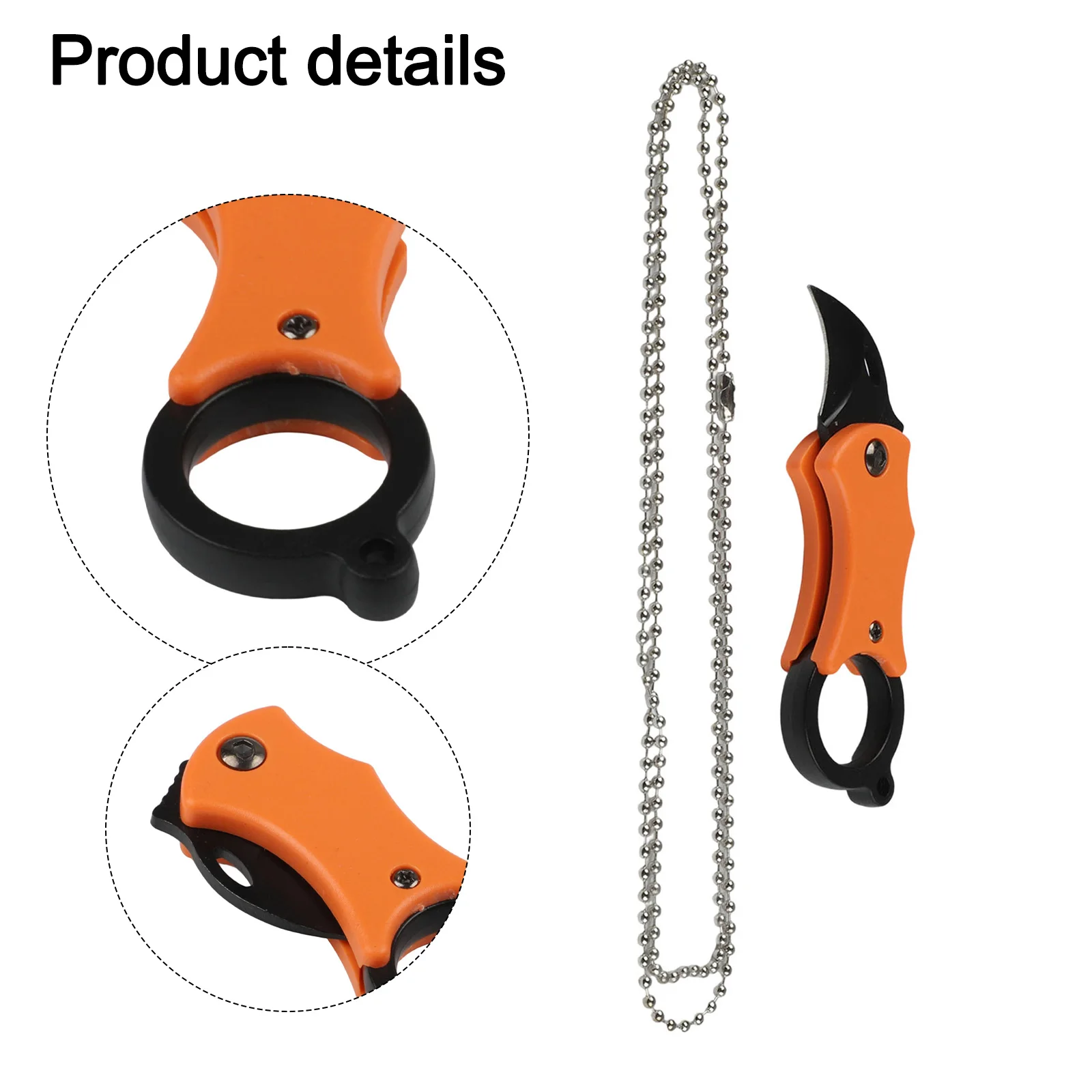 1 Stück kleine Taschen-Karabinerbox für Mini-EDC-Gadgets, Schlüsselanhänger, zusammenklappbares Outdoor-Zubehör