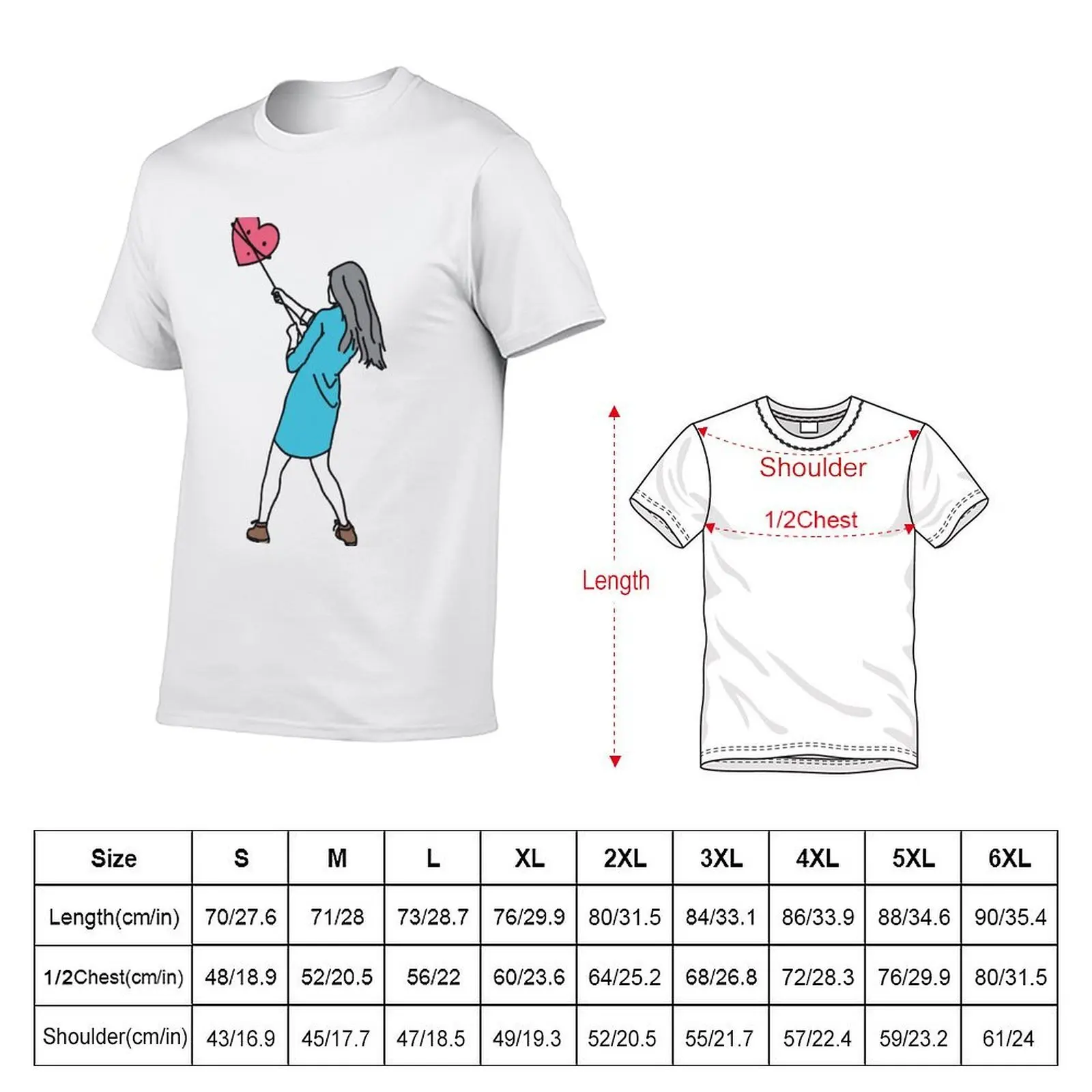 Gotcha love! T-Shirt Aesthetic clothing anime figures mens clothes