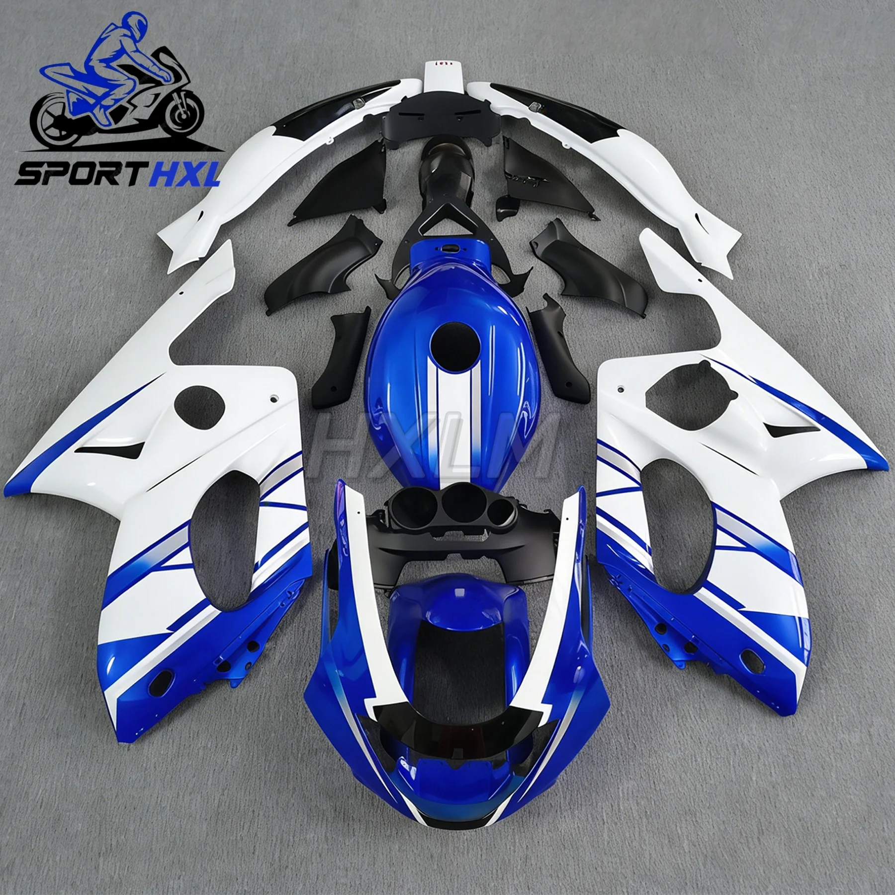Motorcycle Fairing Kit for YAMAHA YZF600 2003 2004 2005 2006 2007 ABS Case Protection Fairing Kit blue