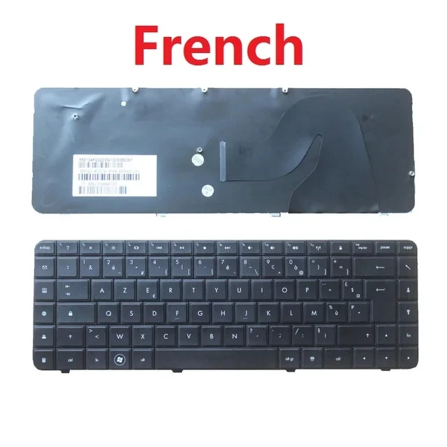 

For HP Compaq Presario CQ56 G56 CQ62 G62 CQ56-100 French FR Clavier keyboard