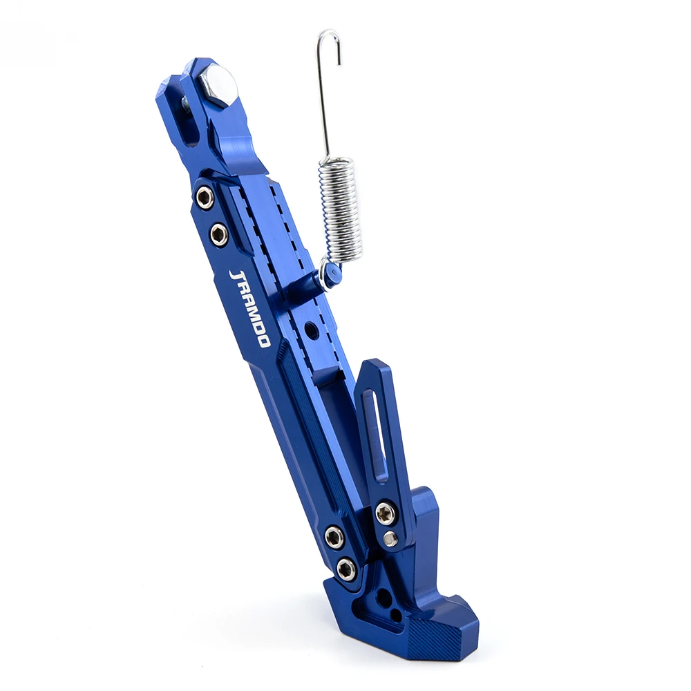 CNC Motorcycle Adjustable Side Parking Foot Support Aluminum alloy Motorbike Sides Kickstand For Scooter Electric Dirt Pit Bike