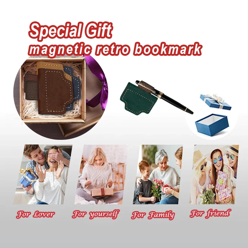 الإشارات المرجعية المغناطيسية ذات القيمة الجمالية العالية مناسبة لعشاق الكتاب لتزيين تشريحات القراءة