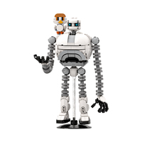 MOC The Wild Robot Building Blocks Model Robot Movie Roz and Brightbill Figures Bricks DIY Assembly Toys Kids Birthday Gifts