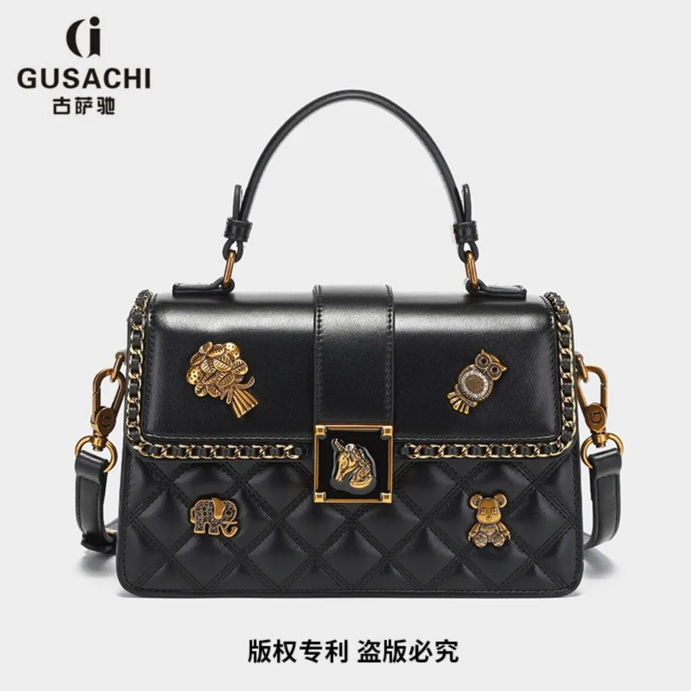 

Brand Handheld Women's Bag 2025 New Fashionable and Versatile Casual Single Shoulder Crossbody Bag Small Square Bag Trendy