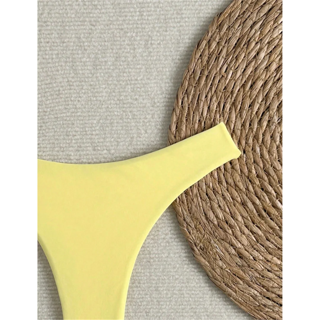 S - XL 2026 Neuer Scrunch Butt Tanga Bikini-Unterteil Badehose Damen Bademode Brasilianische Tanga-Höschen Unterwäsche V8226 – Detail 7
