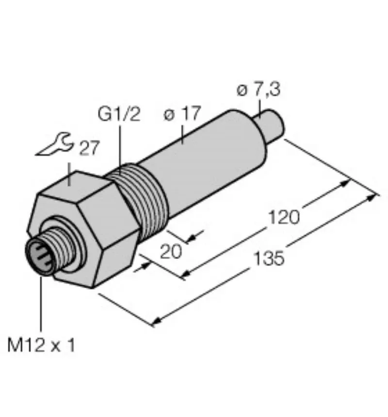 100% New and Original FCS-G1/2A4-NA-H1141/L120 Flow Sensor 6870316 FedEx /UPS / DHL fast delivery Warranty One-year