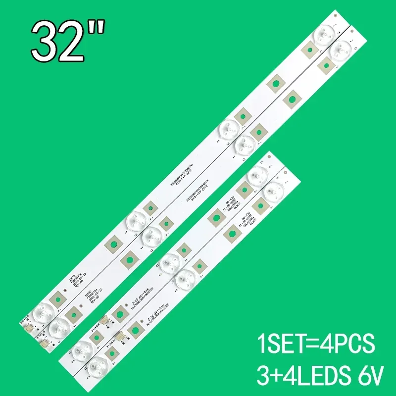 LED backlight strip for Toshiba 32L1500 32L2400 Dl3245i DL3244 DL3246 DL3253 35021104 35021099 35021248 3502122