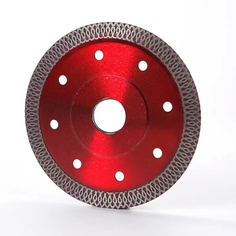 Disco de hoja de corte en seco de diamante, azulejo de cerámica de porcelana, gres finos Turbo para mármol, 105, 115 y 125mm, 1 ud.