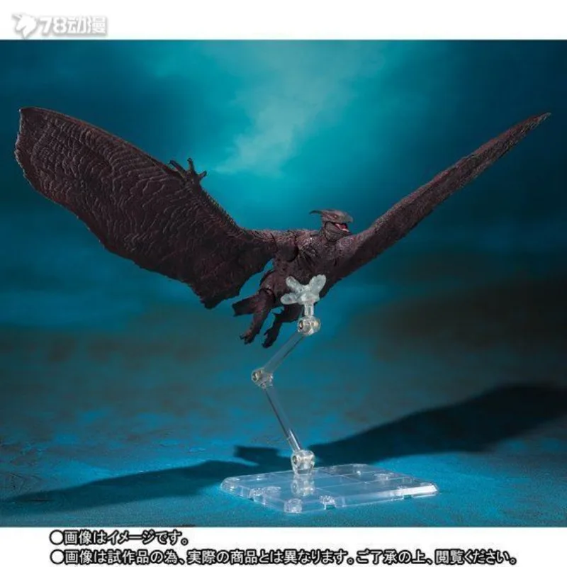 Bandai original s.h. monsterarts bonecas móveis acabadas série godzilla reino anime figura de ação modelo brinquedo presentes para menino