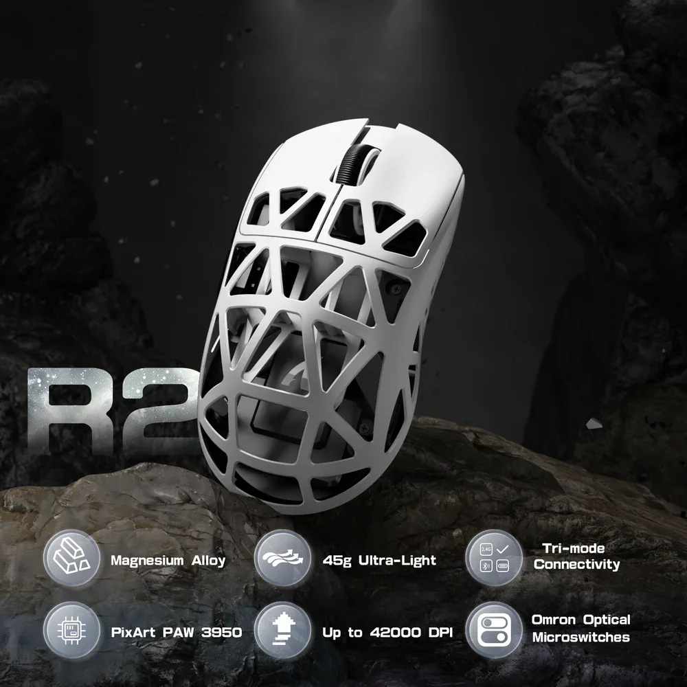 Attack Shark R2 Ultra Lightweight Gaming Mouse