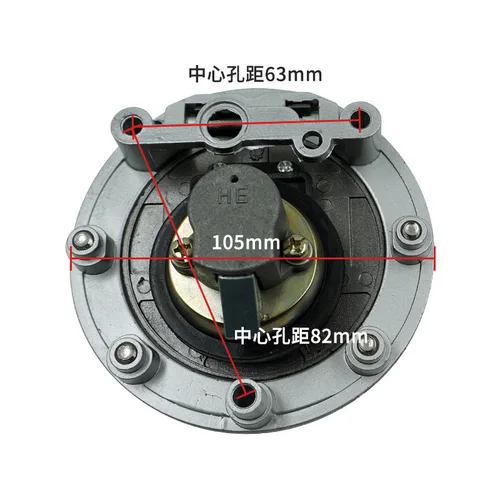 Imagen 2 del producto Juego de bloqueo de tapa de combustible de alta calidad para motocicletas Yamaha FZR250/450/600/750, protege su depósito de combustible con esta cubierta de tapa de tanque