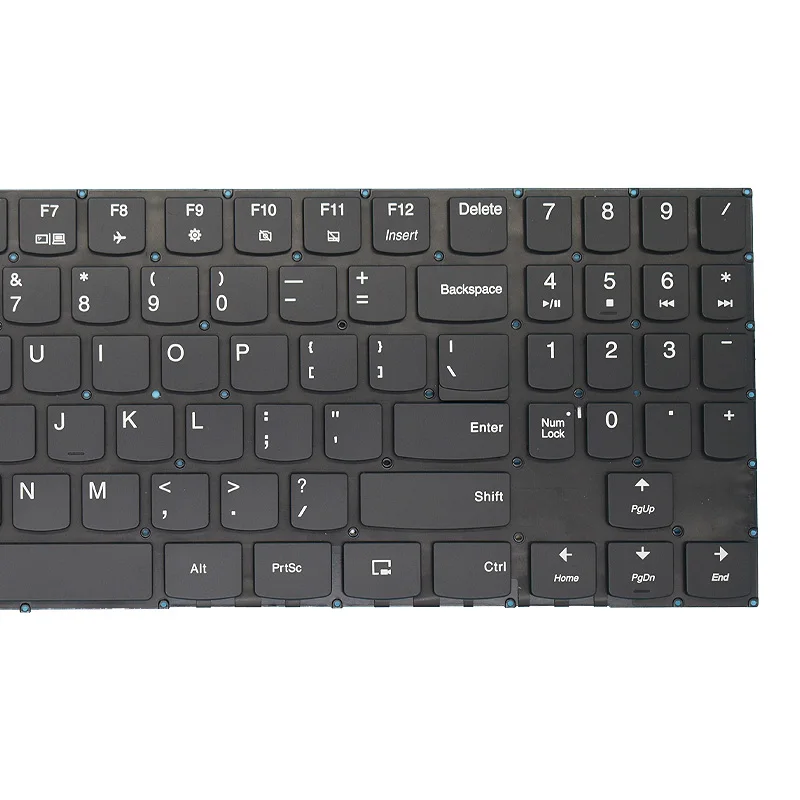 Teclado latino retroiluminado para Lenovo Legion, EUA e espanhol, Y520, Y520-15IKB, R720-15IKBN, R720-15IKB, 15, 15IKB, 9Z.NDKBN.D01 LA, Novo