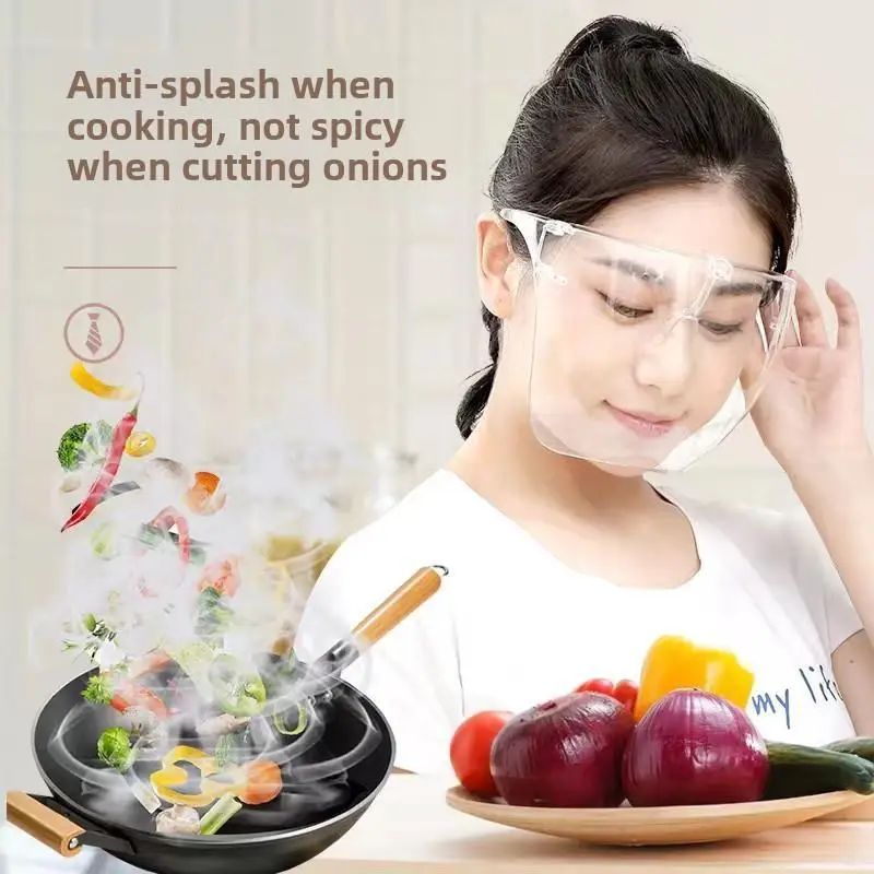 

High-Quali Kitchen Cooking Mask Onion Cutting e Proof BBQ Oil Resistance Eye Protection Goggles Cooking Accories