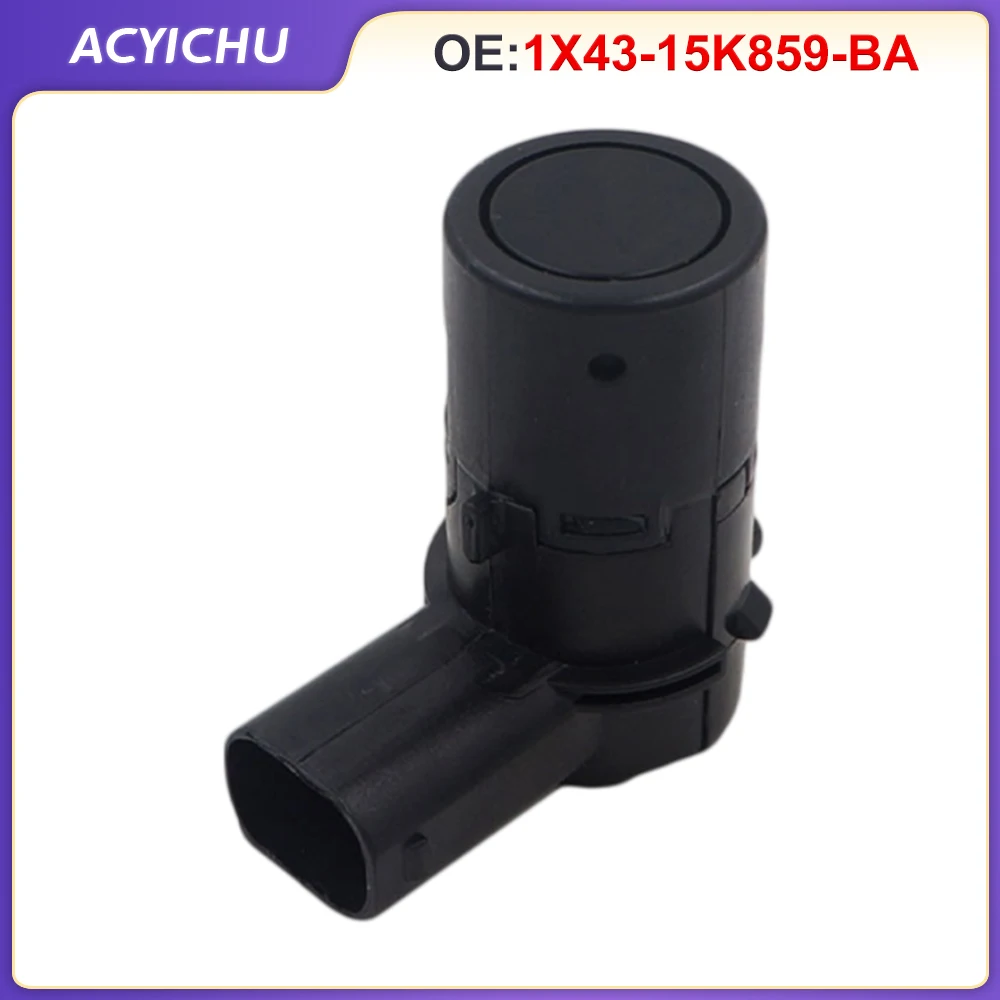 1X43-15K859-BA For Ford C-MAX Focus Kuga Mondeo S-MAX Transit 2000-14 Black PDC Parking Distance Control Sensor 3M5T-15K859-CAW