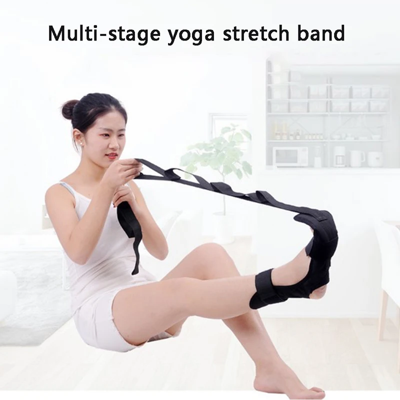 Foot Correct Ankle Yoga Ligament Leg Training Stretching Belt Foot Drop Strap New