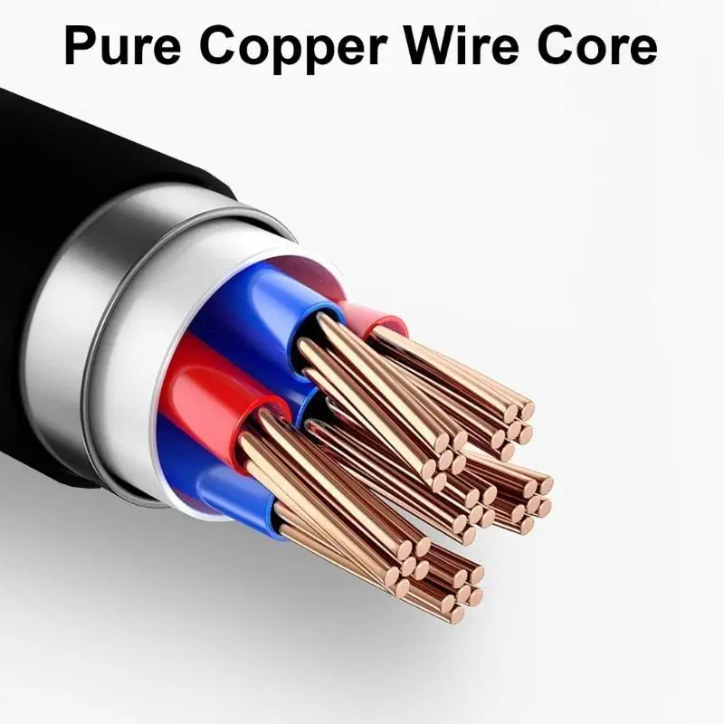 USB A Male to Micro USB Male Data Charging Cable Cord Thick Wire 8m Length