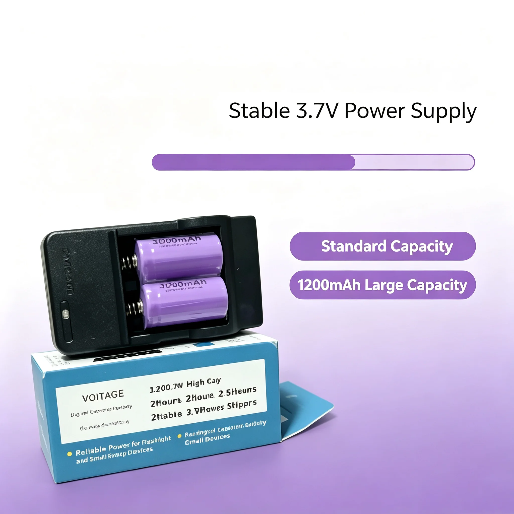 16340 CR123A 3000mAh 3.7V Li‑ion Rechargeable Battery Large Capacity Long‑Lasting With Charger cr123a аккумулятор