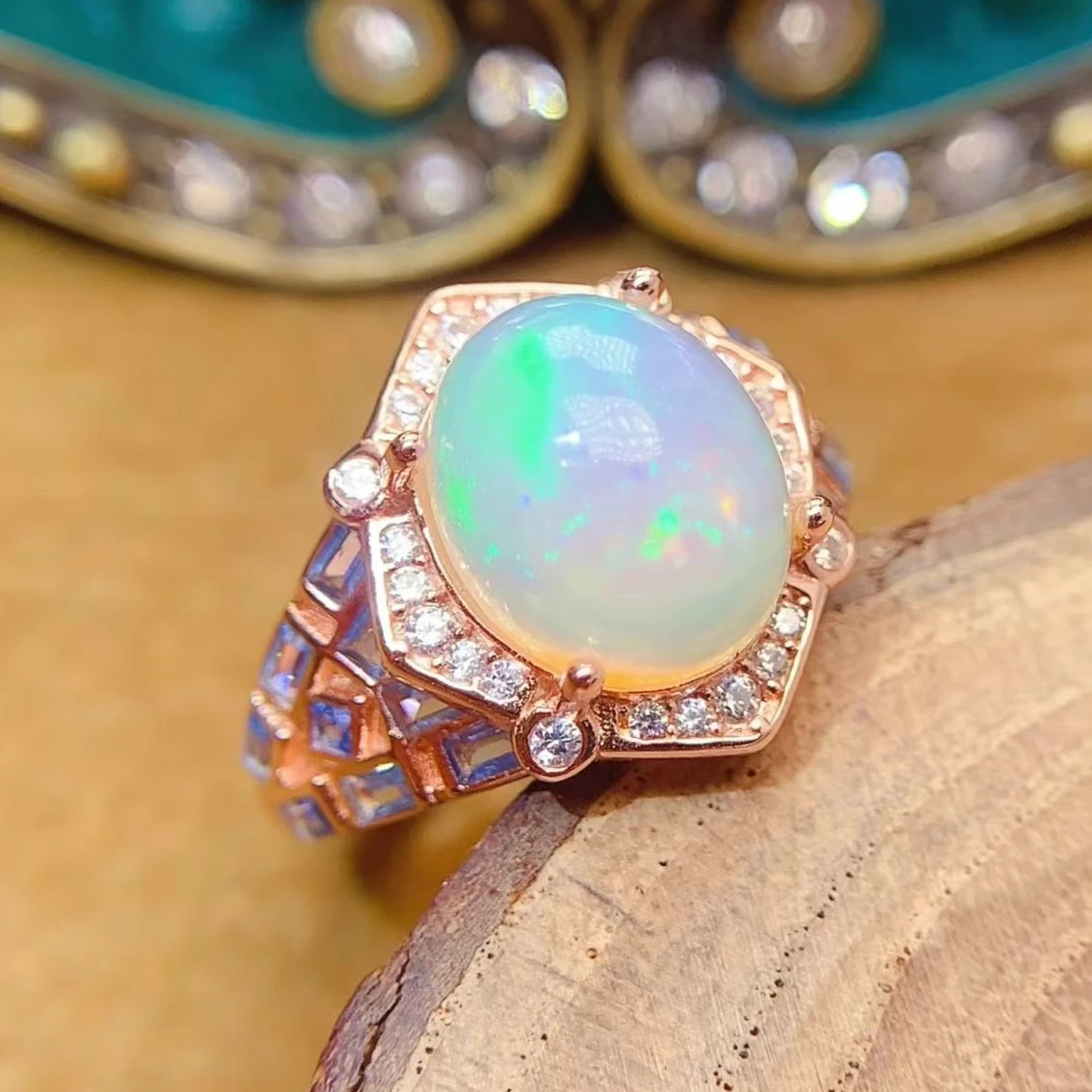 

Роскошное мужское кольцо из серебра 925 пробы 10х12 мм с натуральным опалом, с сертификатом, подлинное украшение из белого опала