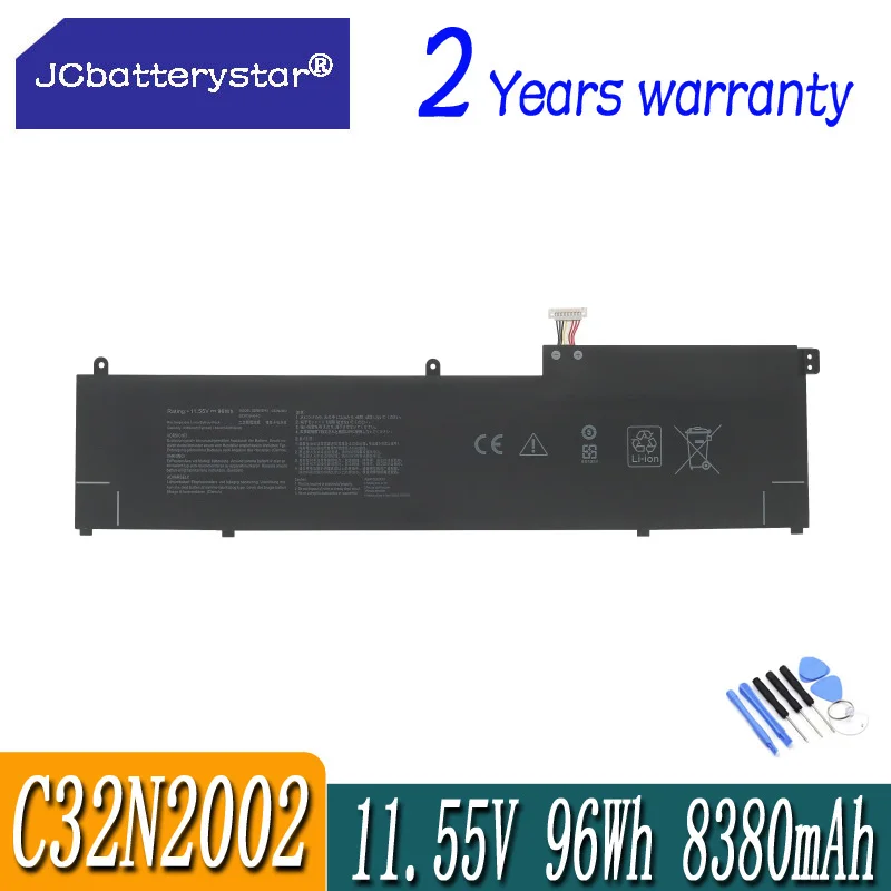 JC C32N2002 Laptop Battery For ASUS ZenBook 15 BX535LH UM535QE UM535QA UM5500QA UX535LH UX535LI UX564EH Q528EH 8230mAh