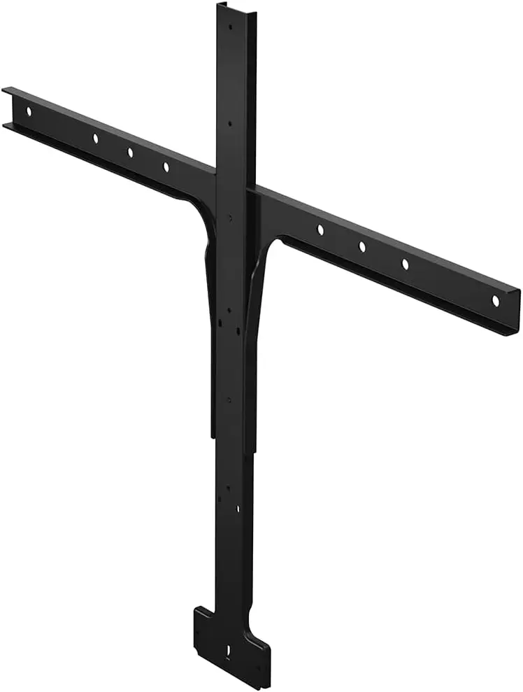 Universal VESA TV Mount for 4K Webcam - Adjustable Bracket Fits Up to 84-Inch Screens, Black
