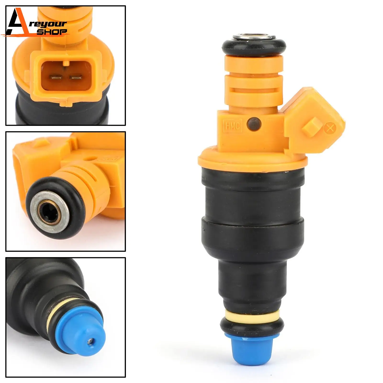 Areyourshop 1 PCS Fuel Injector Connectors Fit For BMW 535 635CSI 735 L6 L7 0280150714 13641276149 Car Auto Parts