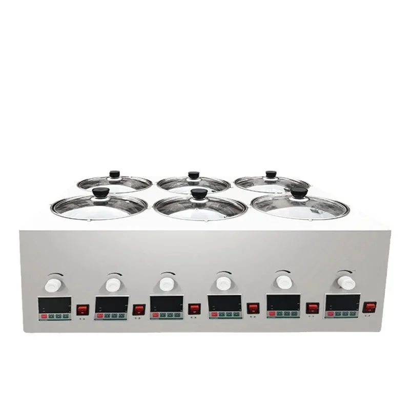 Magnetic stirring water bath, regular temperature control and speed regulation laboratory oil bath
