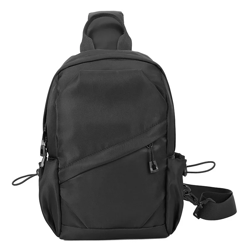 Casual Chest Bag Men Trendy Shoulder Bags Multifunction Small Handbags Crossbody Chest Bags Male Fashion Sling Fanny Pack Purse