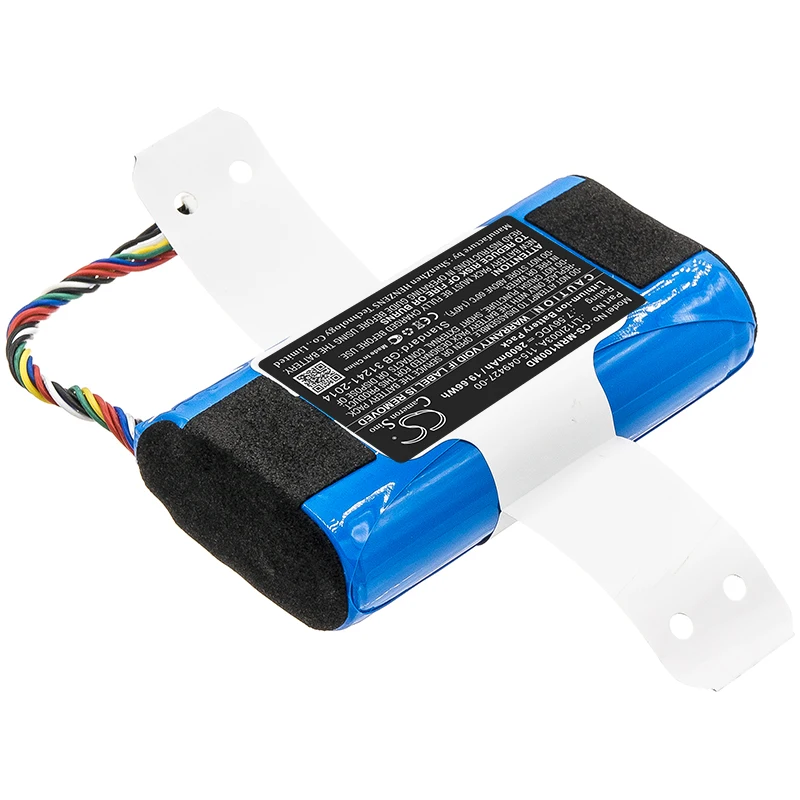 Battery for Mindray BeneVision N1 PN:LI12I003A,022.000338-00,115-049427-00 (2600mAh) 7.56V