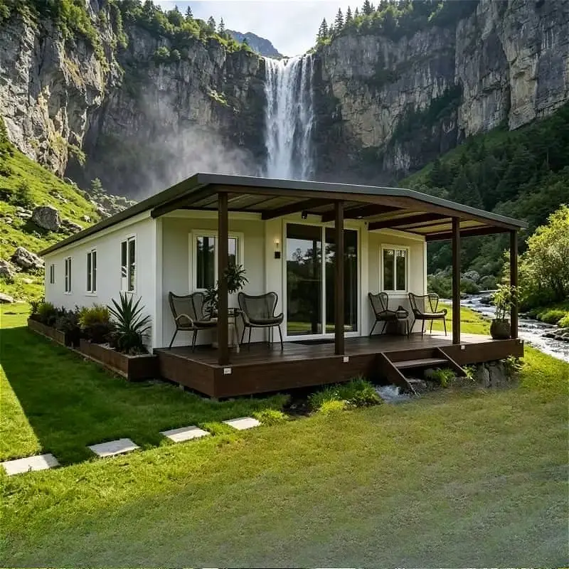 Fast Installation Prefabricated Container House for Hotels Economical Folding Steel Structure
