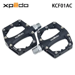 Wellgo Xpedo Original KCF01AC Aluminum Extruted Body Cr-Mo Spindle Sealed Bearing Bicycle Pedal for Road MTB Bike Cycling Parts