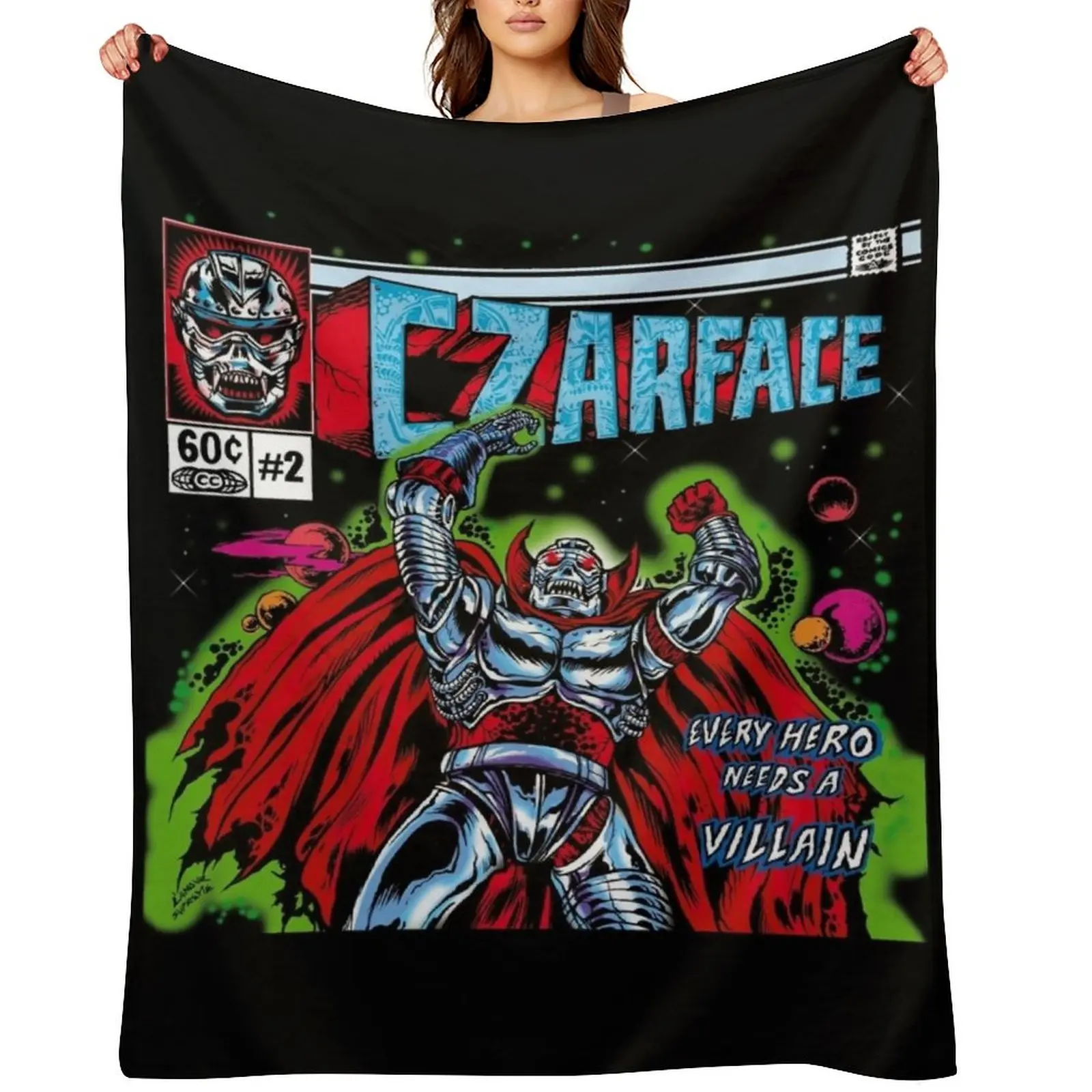 

Czarface Throw Blanket Soft Multi-Purpose Loose manga Blankets