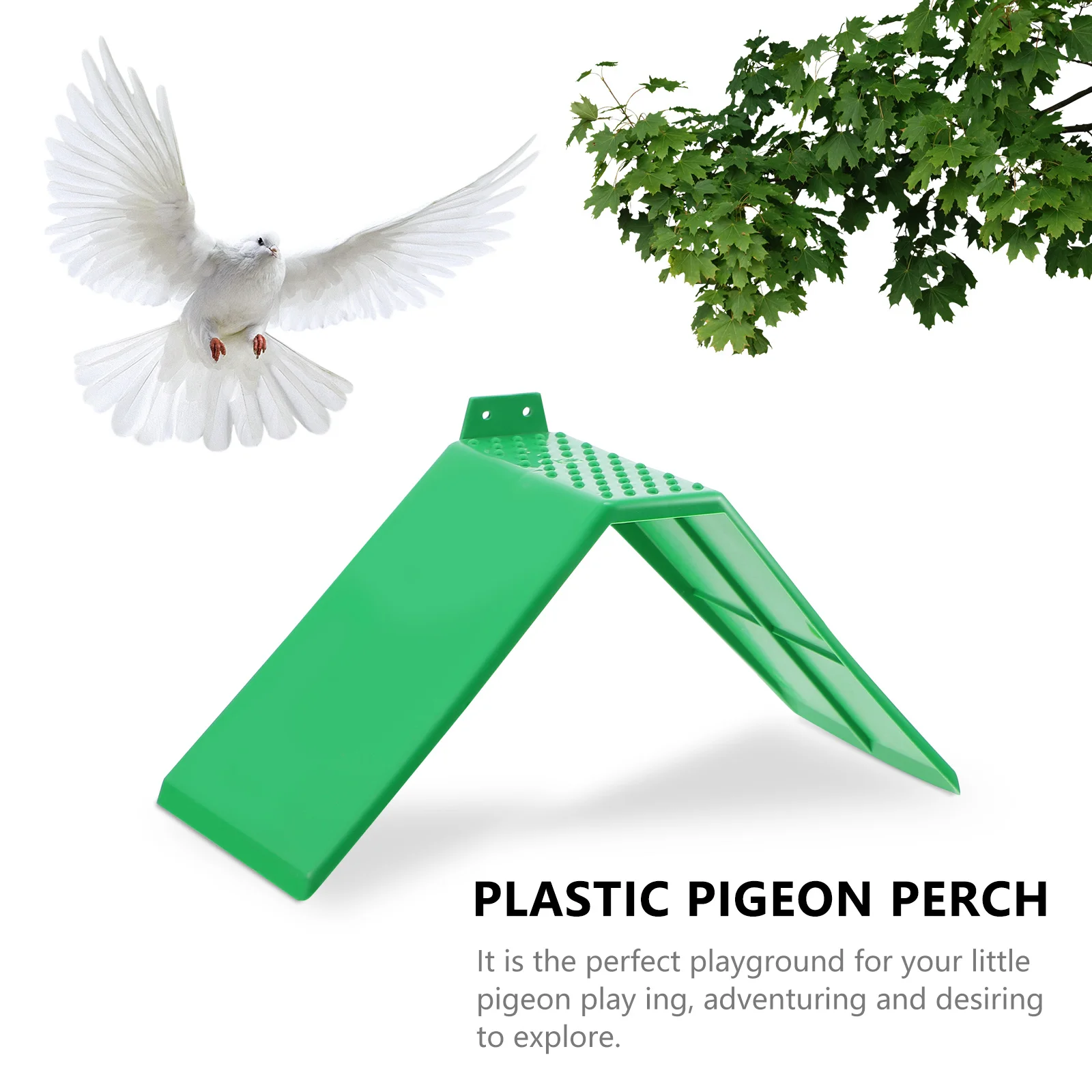 

10Pcs Pigeon Perch Stand Plastic Dove Rest Lightweight Frame Pet Bird Accessories Plastic Pigeon Perch Perches for Dove