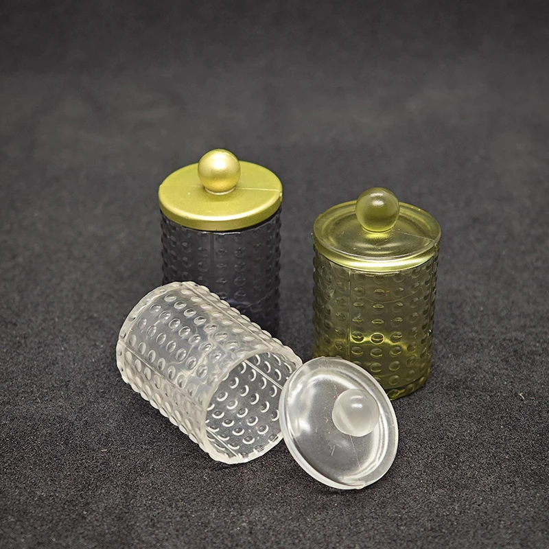 【BS】1 Set Dollhouse Food And Play Jar Silicone Mold UV Epoxy Turnover Mold Doll Accessories Toy Scene Decoration