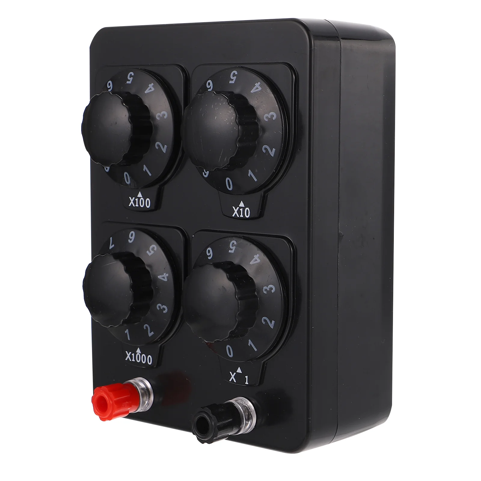 Variable Resistance Box 0-9999 Ohm Simple Design High Performance Experiment Tool for Educational Institutions and Research