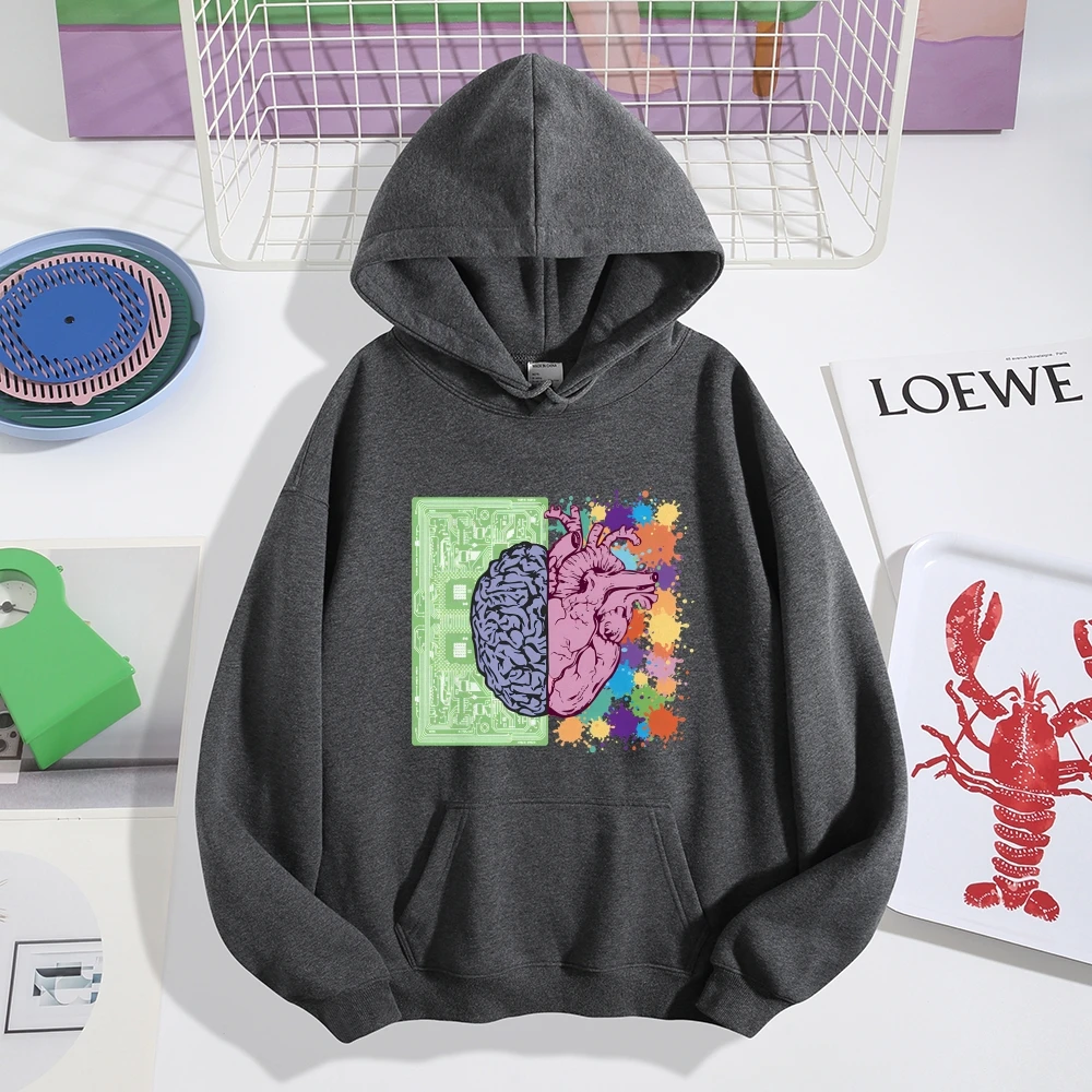 Casual losse streetwear sweatshirts Y2K kleding hoodies grafisch oversized mode duurzaam dames fit unisex comfortabele doek