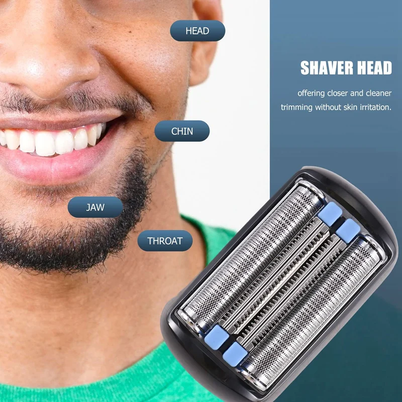 A01V-Replacement Foil Cutter Head Shaving Head Razor Blades For Braun Series 9 92S/92B/92M Electric Shaver Replacement Head