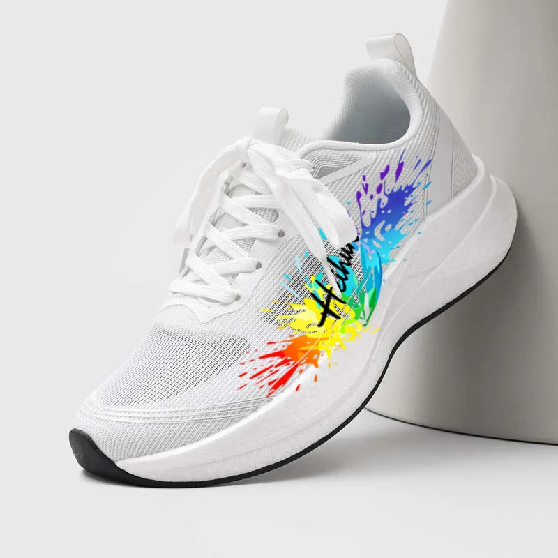 Men's Air Cushion Sneakers Marathon Running Trainers Women Outdoor Athletic Speciality Tennis Shoes Comfortable Sports Sneakers