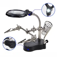 Repair Auxiliary Clamping Lamp Magnifying Glass Mobile Phone Main Board Digital Equipment Repair Tool Table Hardware Tools