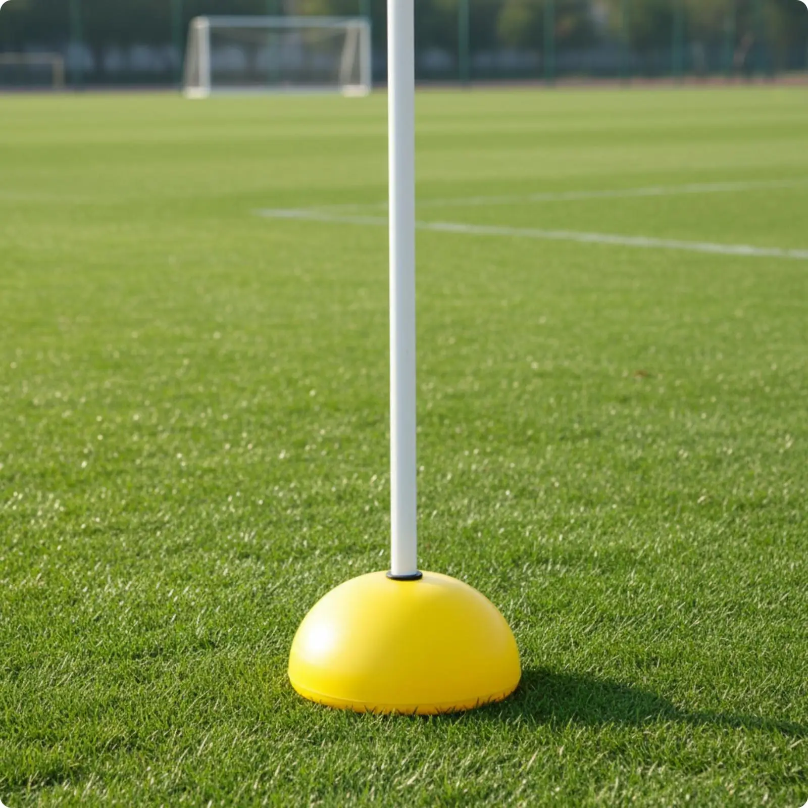 ABS Plastic Training Marker Base Water Fillable Pole Stand for Agility Course Soccer Field Boundary Setup