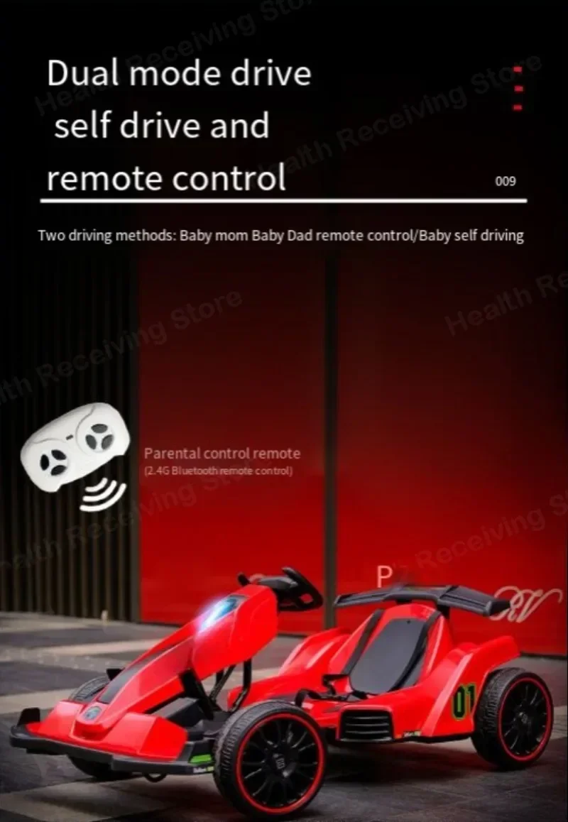 Kart racing internet celebrity four-wheel balance car for adults, adult drift remote control car