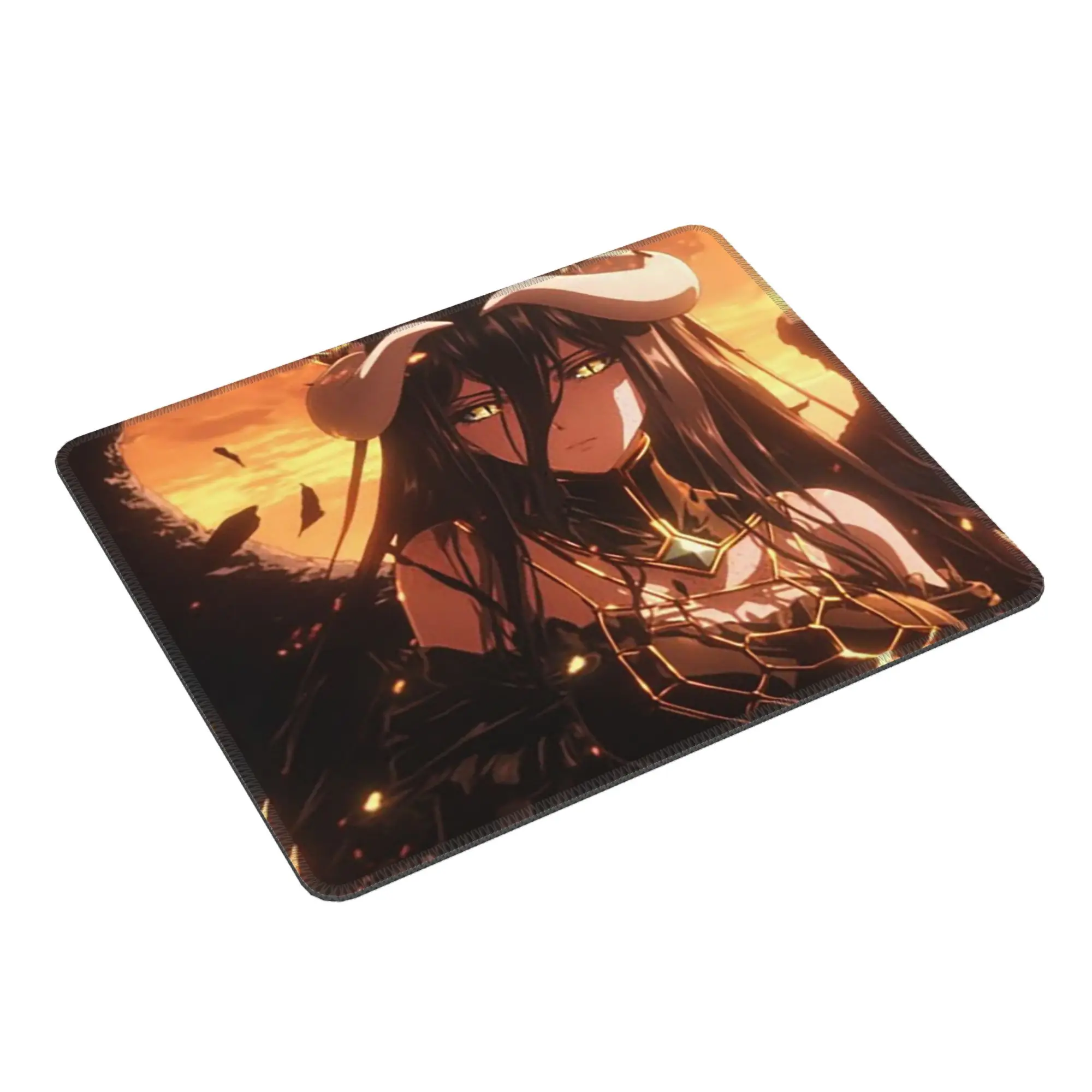 Adventure Anime Albedo Overlord Mouse Pad Computer Keyboard Mouse Mat Gamer PC Laptop Desk Mat Office Accessories Table Mats