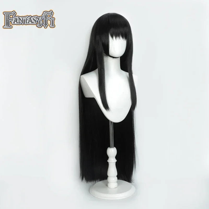 Anime SAKAMOTO DAYS 타로 사카모토 오사라기 코스프레 가발 고품질 고딕 블랙 스트레이트 헤어 90 95cm 여성용 여성용