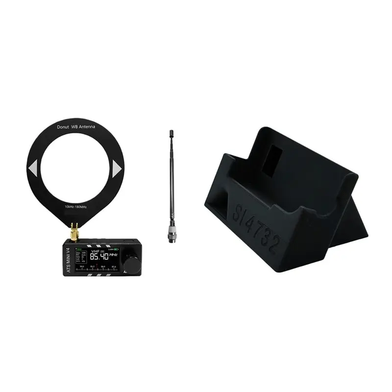 

【СУПЕРПРЕДЛОЖЕНИЯ】Радиоприемник V4 ATS MINI SI4732 с полным диапазоном частот, DSP, FM, AM, SSB, LSB, USB, встроенным усилителем для наушников Hi-Z и креплением.