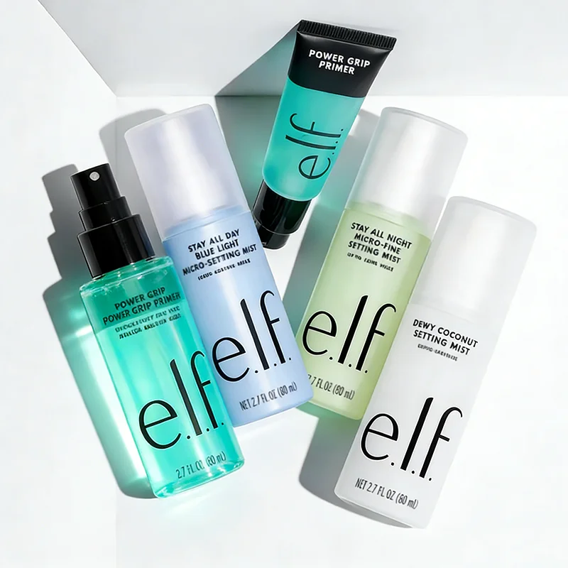 เจลรองพื้นแบบน้ำ Elf Pre Makeup ให้ความชุ่มชื้น ติดทนนาน ลิปกลอส เครื่องสำอางสำหรับใบหน้า ปรับผิวให้กระจ่างใสอย่างเป็นธรรมชาติ รองพื้นปรับสีผิว