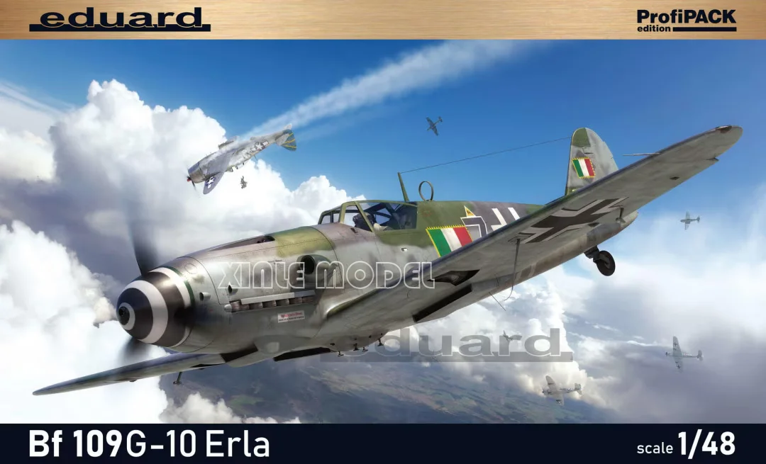 

Пластиковый сборный набор для сборки модели самолета Eduard 82164 Bf 109G-10 Erla 1/48
