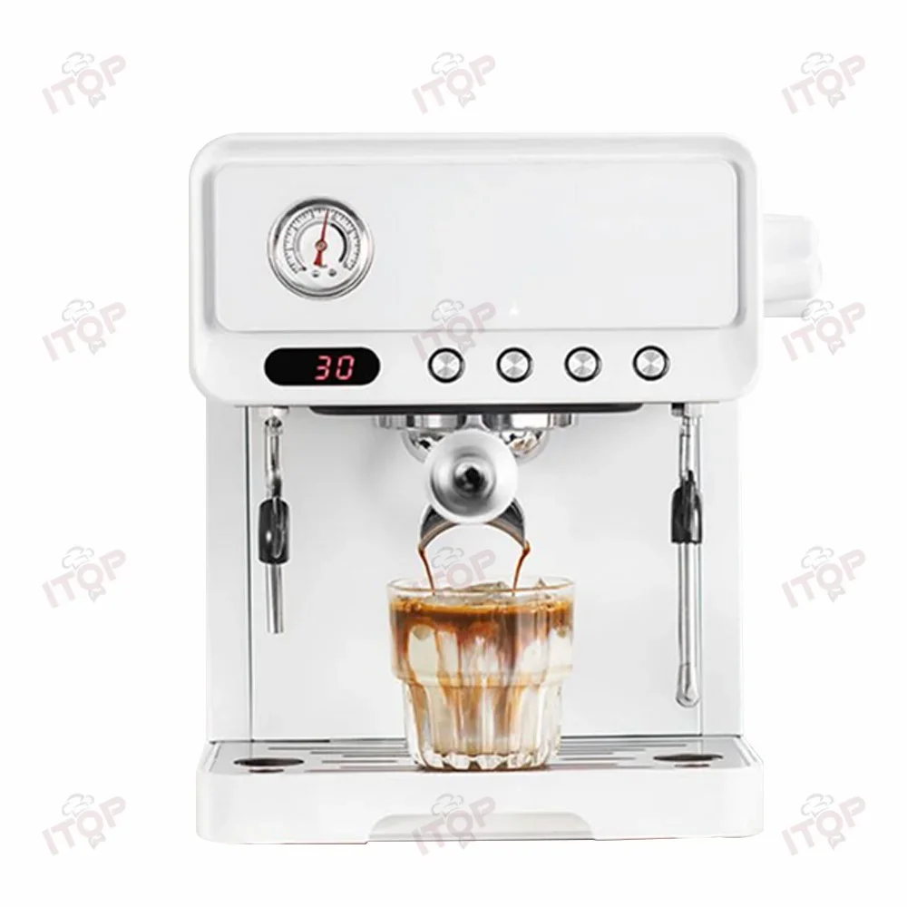 Commercial 15 Bar Cappuccino Latte Coffee Maker 3 In 1 Multi-functional Espresso Coffee Machine