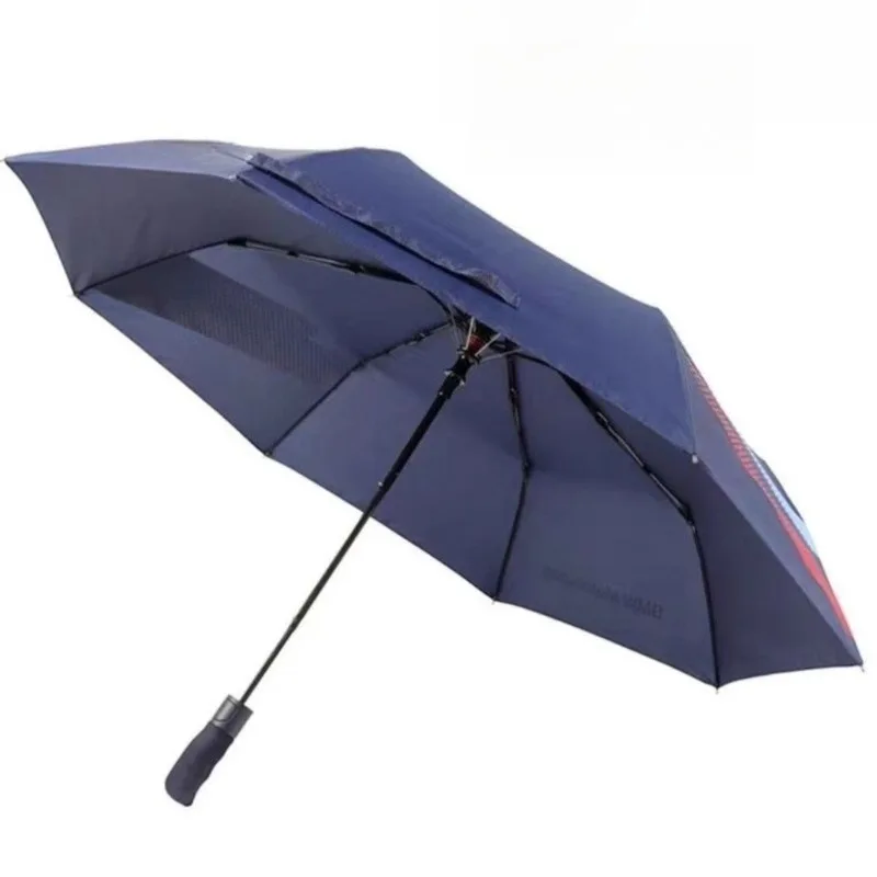 

Автоматический зонт для BMW Motorsport, высококачественный зонт с короткой ручкой, мужской складной солнечный бизнес-рекламный подарочный зонт