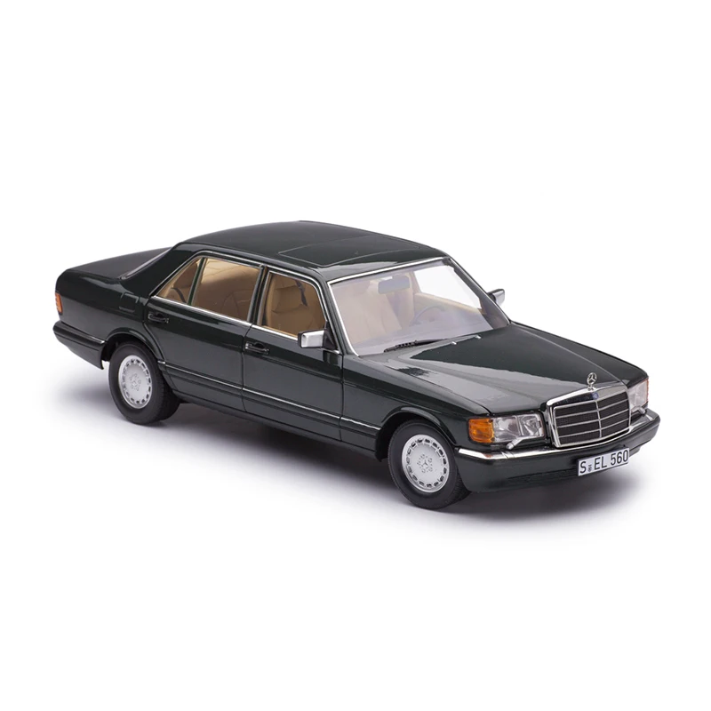 

Оригинальная заводская модель автомобиля из сплава 1:18 W126 560SEL 1985-1991 литая под давлением, игрушка в подарок для мальчиков, украшение для коллекции для взрослых.